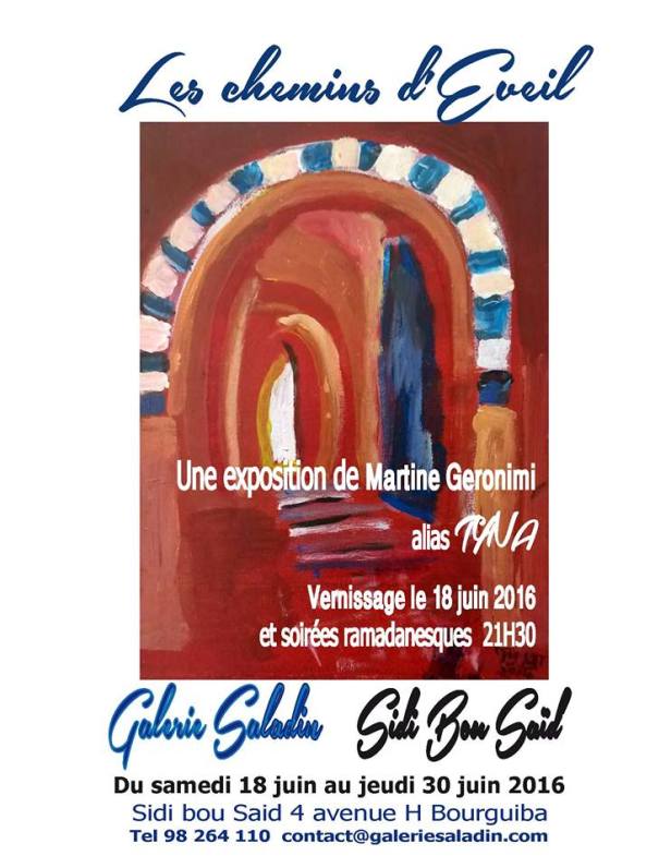 Affiche Expo Tyna Juin 2016