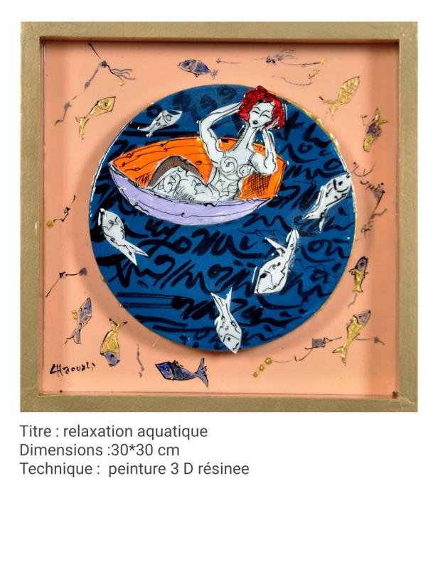 Plongée dans l’univers d’Amin Chaouali : Une lecture poétique de "Relaxation aquatique"
