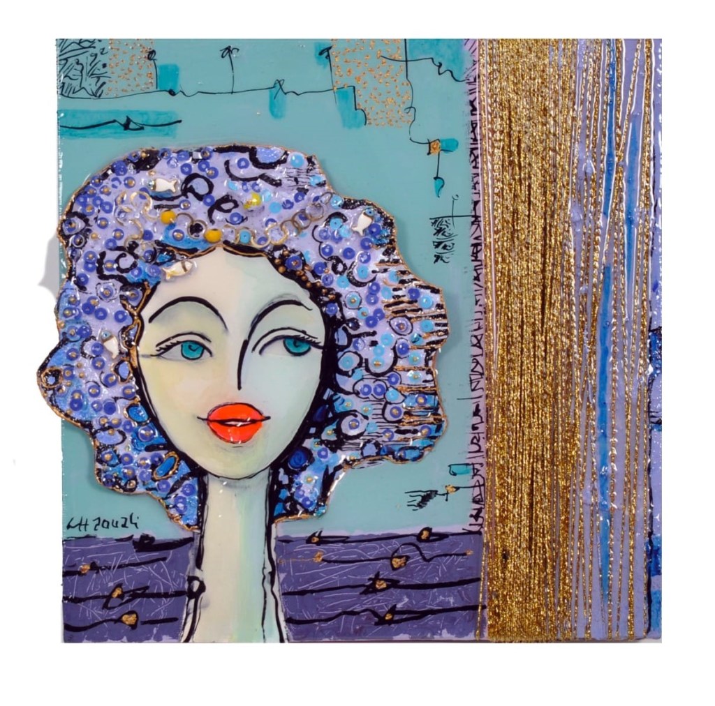 Les femmes : portraits vibrants de femmes modernes, libres, parfois espiègles ou fatales, souvent pleins de symbolisme.