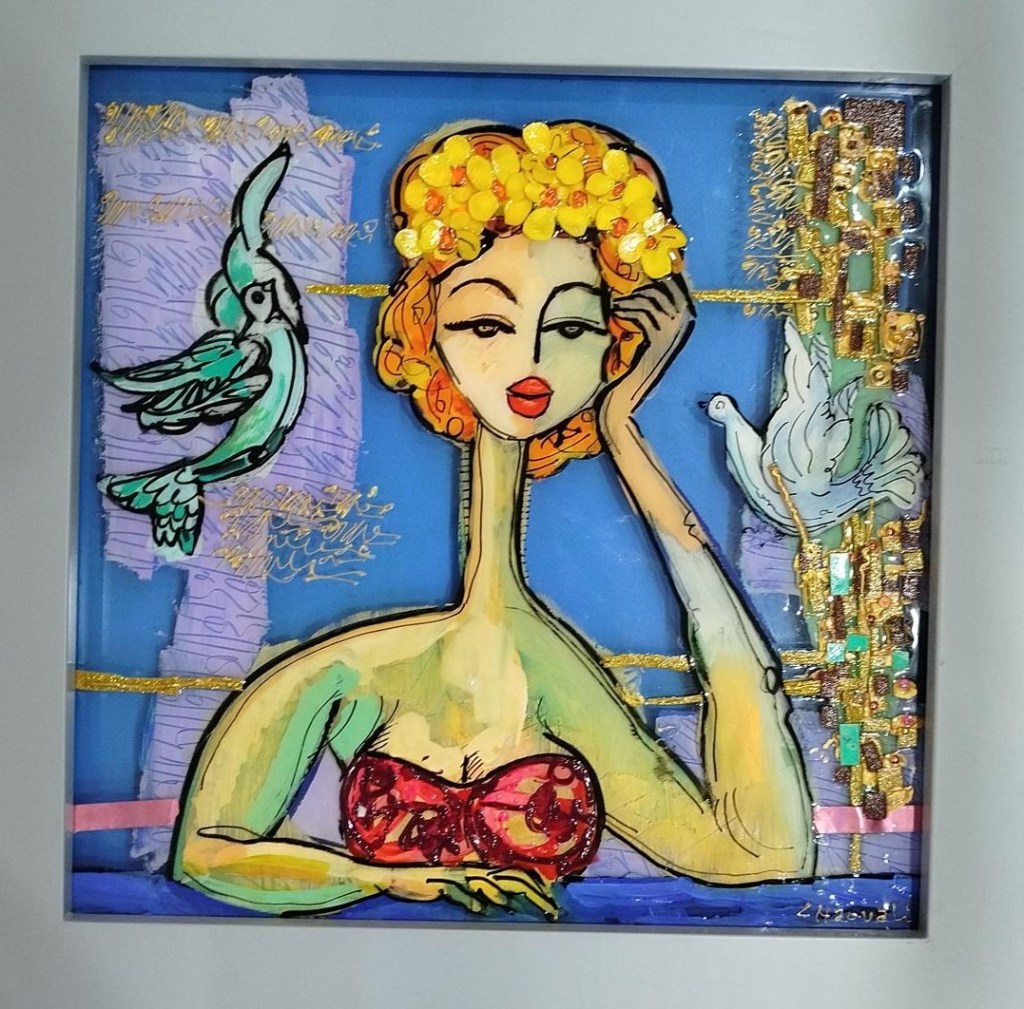 Les femmes : portraits vibrants de femmes modernes, libres, parfois espiègles ou fatales, souvent pleins de symbolisme.